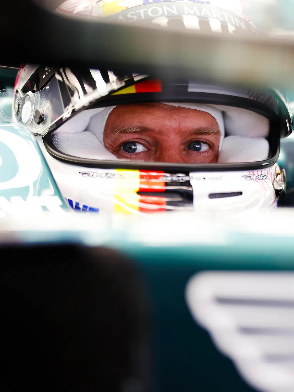 Sport Bilder des Tages Formula 1 2021: Spanish GP CIRCUIT DE BARCELONA-CATALUNYA, SPAIN - MAY 07: Sebastian Vettel, Aston Martin during the Spanish GP at Circuit de Barcelona-Catalunya on Friday May 07, 2021 in Barcelona, Spain. Photo by Glenn Dunbar / LAT Images Images PUBLICATIONxINxGERxSUIxAUTxHUNxONLY GP2104_082826_J5A9054
