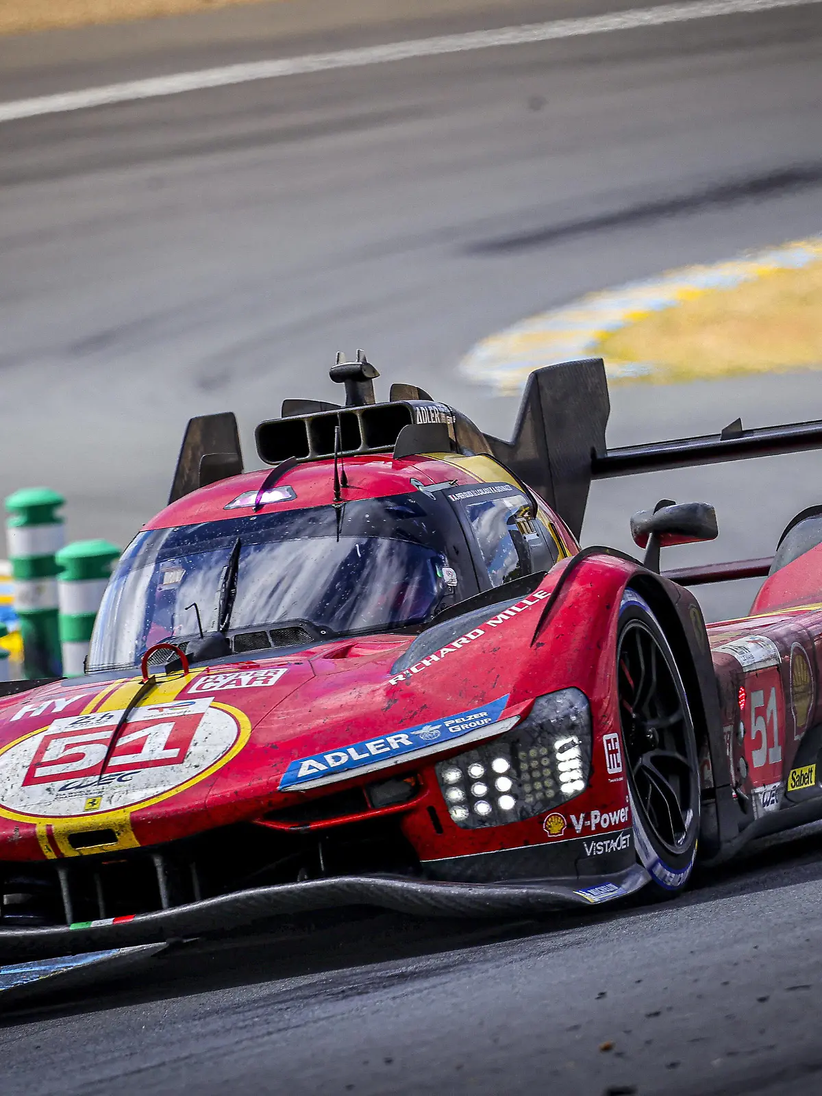 51 PIER GUIDI Alessandro ita, CALADO James gbr, GIOVINAZZI Antonio ita, Ferrari AF Corse, Ferrari 499P, action during the 24 Hours of Le Mans 2023 on the Circuit des 24 Heures du Mans from June 10 to 11, 2023 in Le Mans, France - AUTO - LE MANS 2023 - PART 2 DPPI/Panoramic PUBLICATIONxNOTxINxFRAxITAxBEL 02623006341210262300634121
