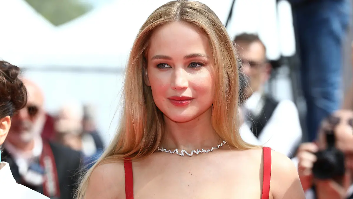 May 21, 2023, Cannes, Cote d Azur, France: JENNIFER LAWRENCE attends the screening of Anatomy of a Fall during the 76th Annual Cannes Film Festival at Palais des Festivals on May 21, 2023 in Cannes, France Cannes France - ZUMAc179 20230521_zep_c179_198 Copyright: xMickaelxChavetx