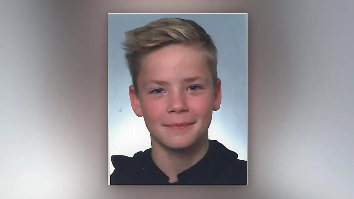 Bild vom vermissten Domenik-Rene aus Thüringen