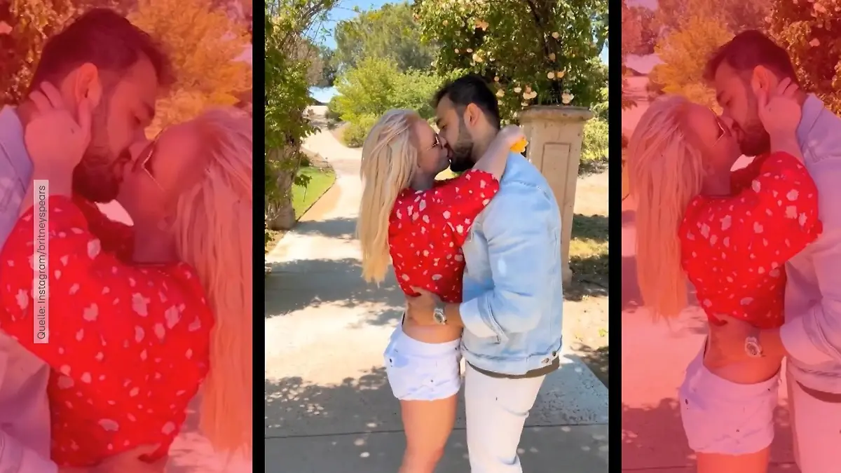 Britney Spears knutscht Krisengerüchte weg Ehekrise? Pah!