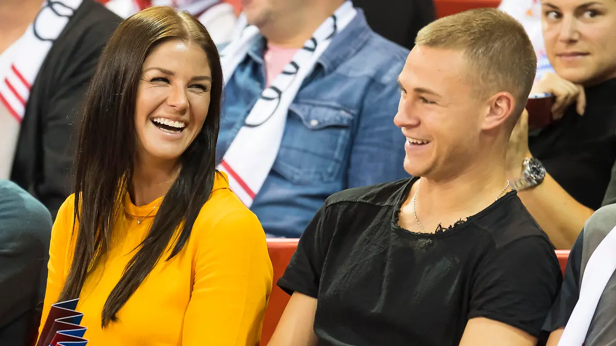 Joshua Kimmich und Lina Meyer