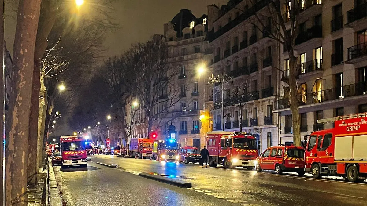 Großbrand in Paris