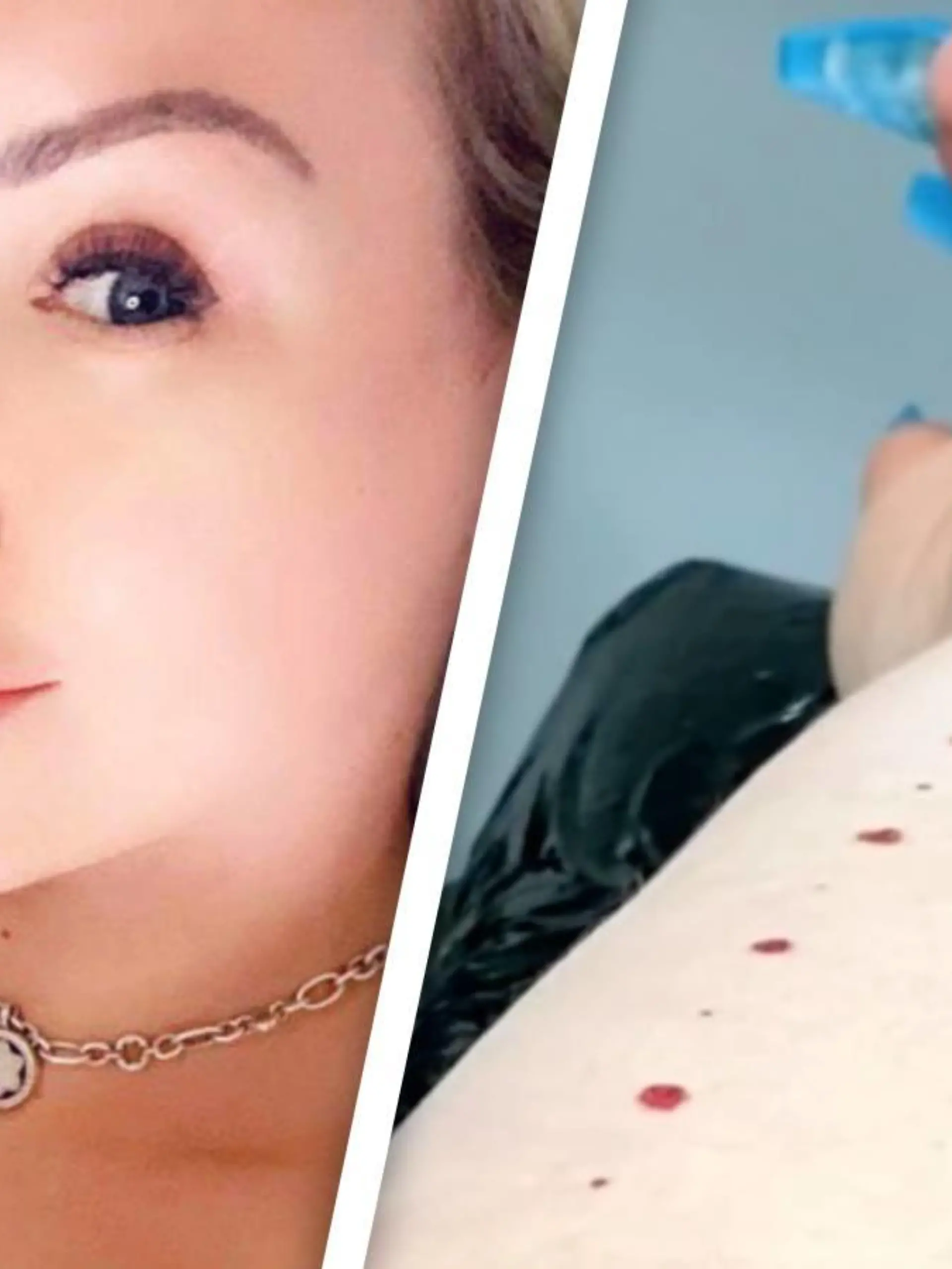 Tracy Kiss ließ sich ein Lineal-Tattoo auf den Arm stechen, um das beste Stück ihres Partners zu messen.