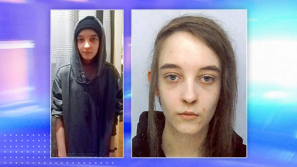 Zwei Fahndungsfotos der Polizei.