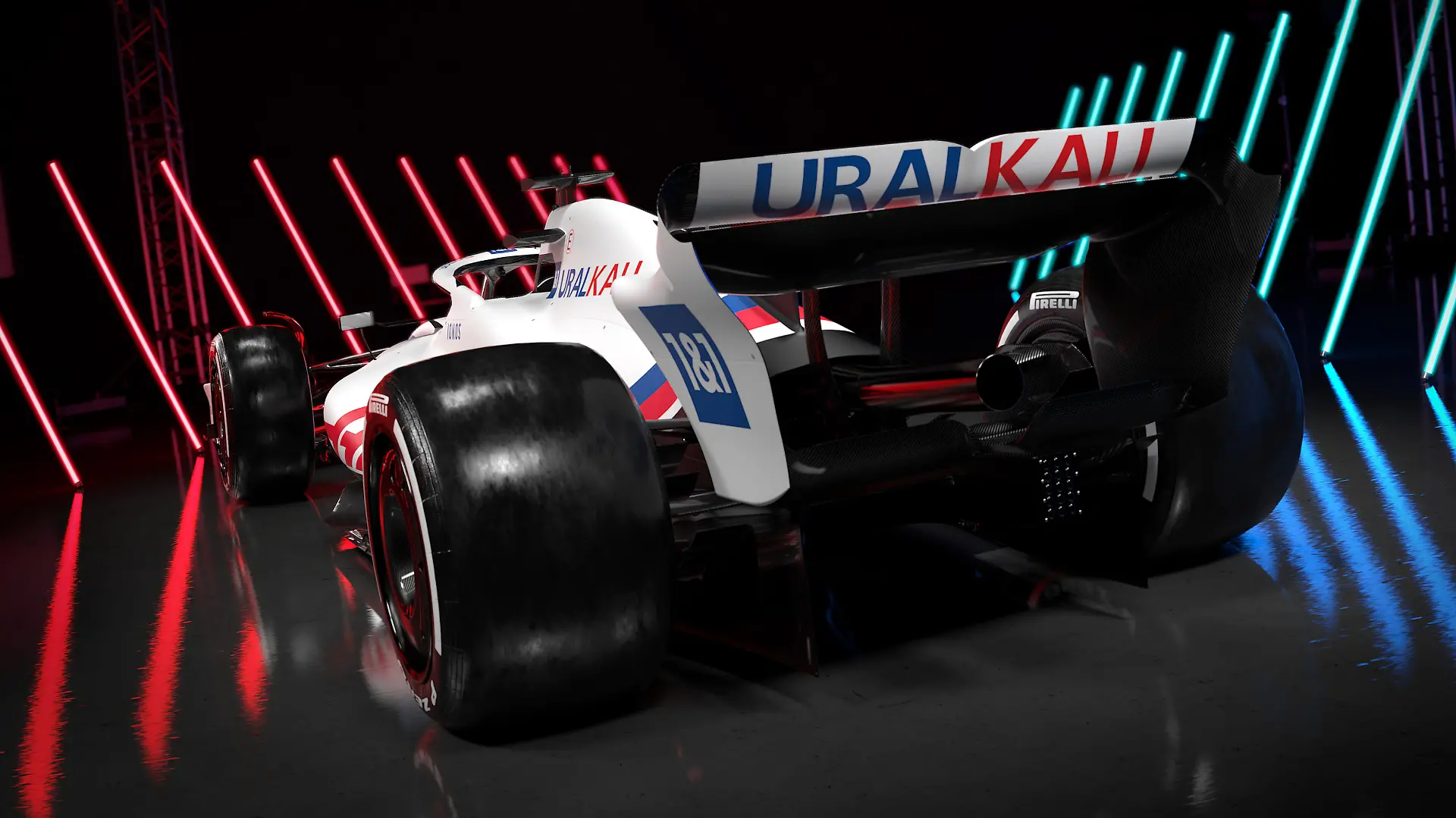 Das Haas-Auto für 2022.