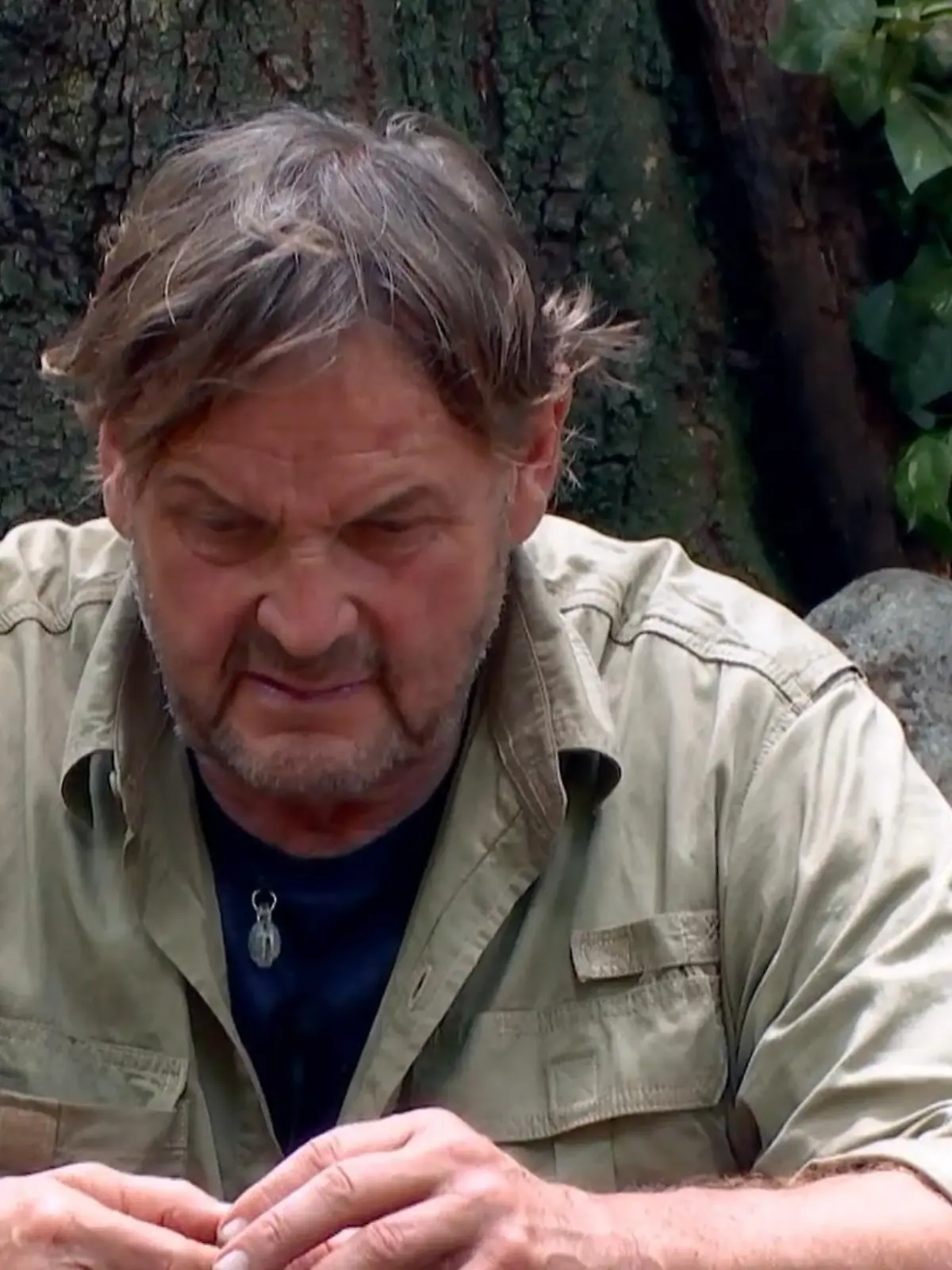 Peter Althof wird im Dschungelcamp sentimental.