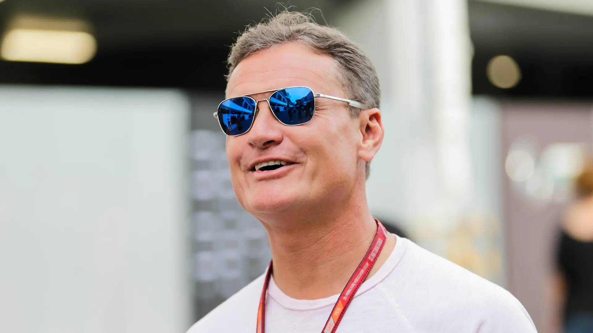 13th September 2018, Marina Bay Street Circuit, Singapore; Formula One Grand Prix of Singapore, driver arrivals and press conference PK Pressekonferenz David Coulthard PUBLICATIONxINxGERxSUIxAUTxHUNxSWExNORxDENxFINxONLY ActionPlus12061869 StephenxBlackberry  