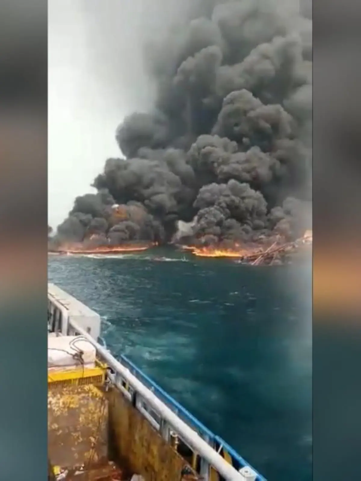 Vor Nigerias Küste ist ein Öltanker explodiert. Über die Ursache ist bisher noch nichts bekannt.