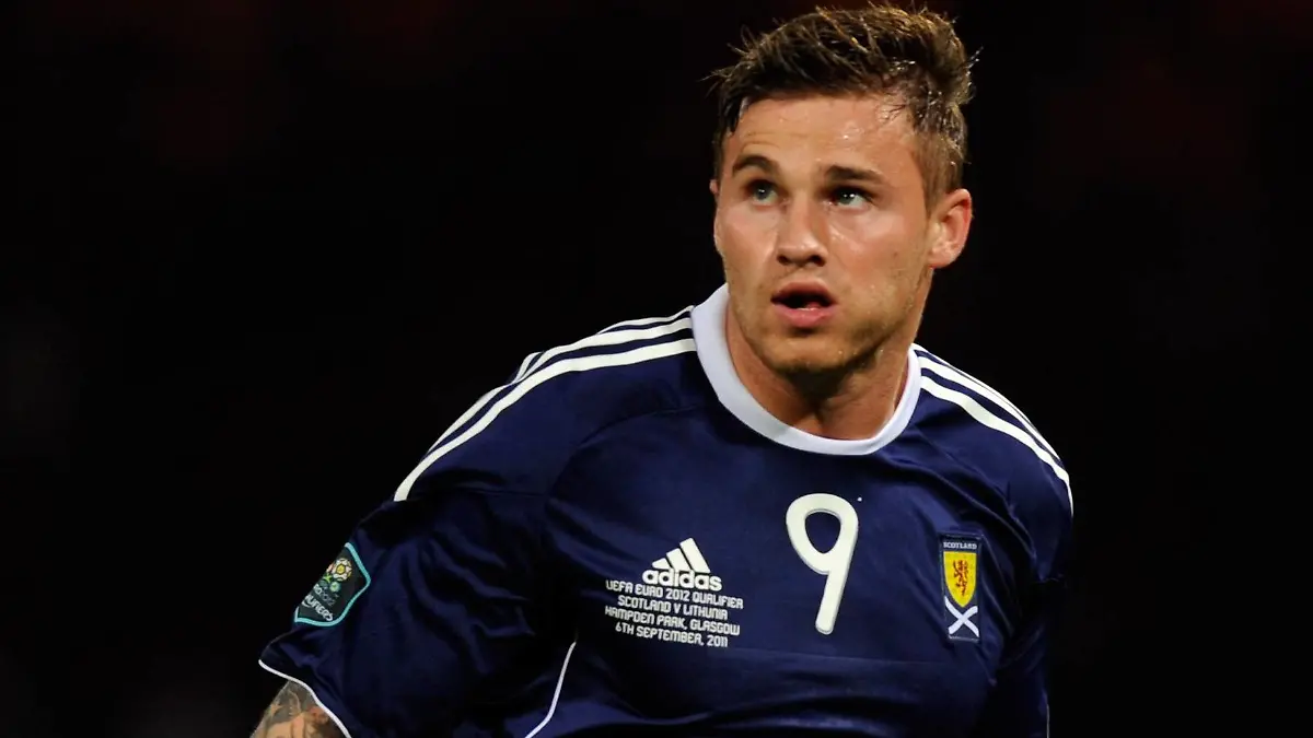 Bildnummer: 08532471 Datum: 06.09.2011 Copyright: imago/Sportimage
David Goodwillie of Scotland European Championship Qualifying Group I Scotland v Lithuania 6th September, 2011 PUBLICATIONxNOTxINxUK ; Fussball EM Euro Quali Nationalteam Länderspiel Glasgow xcb x0x 2011 hoch
Image number 08532471 date 06 09 2011 Copyright imago David of Scotland European Championship Qualifying Group I Scotland v Lithuania 6th September 2011 PUBLICATIONxNOTxINxUK Football euro Euro Qualif National team international match Glasgow x0x 2011 vertical