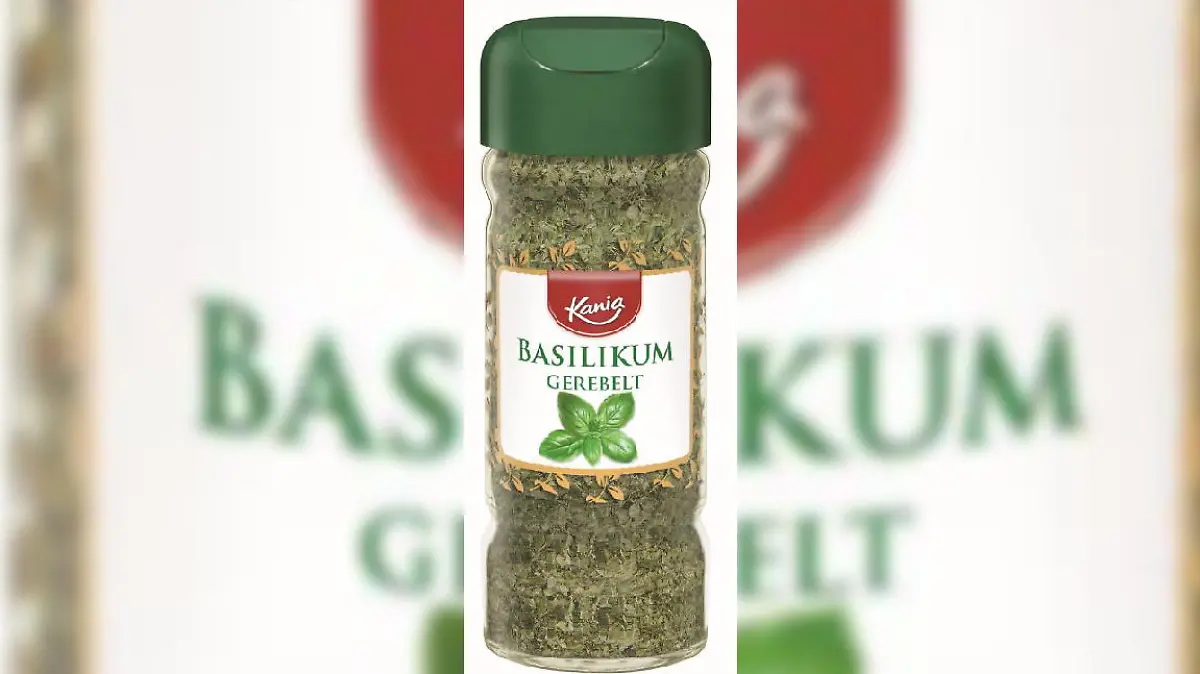 Basilikum-Gewürz von Aldi
