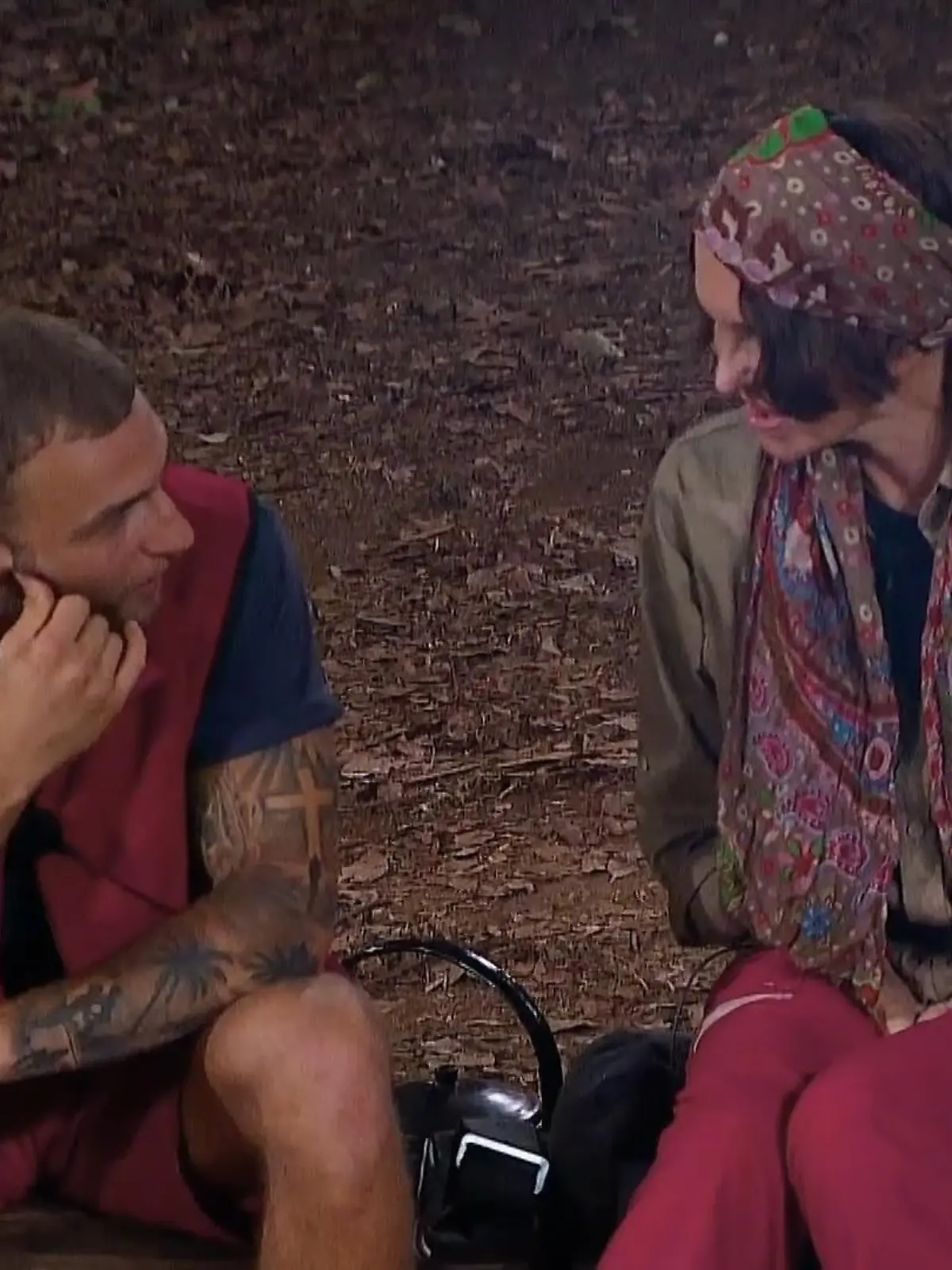 Anouschka im Reality-Talk mit Filip