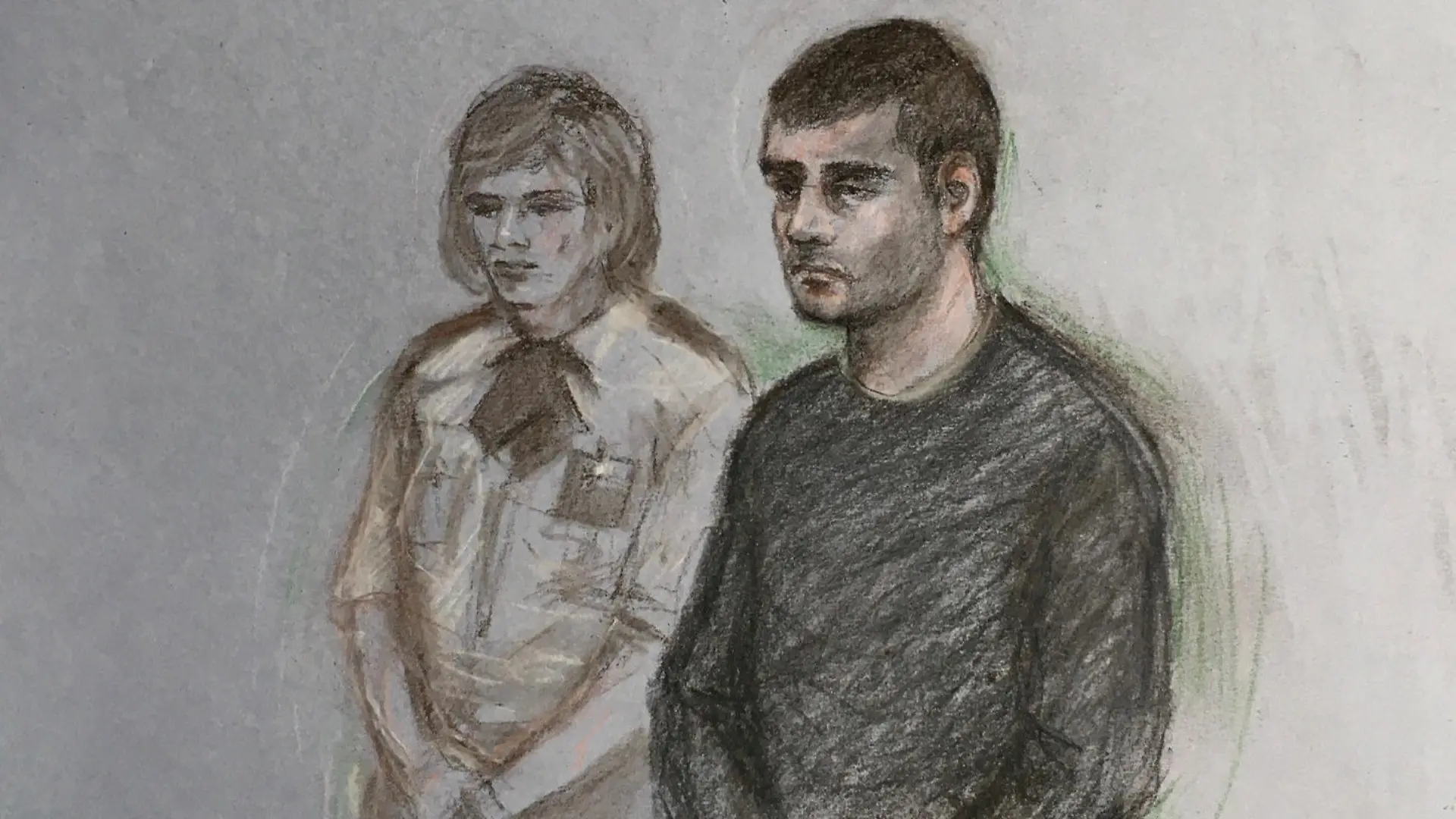 Chelmsford teenager death. Court artist sketch by Elizabeth Cook of Jack Sepple, of Tennyson Road, Chelmsford, appearing in the dock at Colchester Magistrates' Court accused of the murder of a 19-year-old Canadian woman who was found dead in Chelmsford. Picture date: Thursday February 3, 2022. Despite the efforts of paramedics, the teenager, provisionally named by police as Ashley Wadsworth, from Vernon, British Columbia, was pronounced dead at the scene. See PA story COURTS Chelmsford. Photo credit should read: Elizabeth Cook/PA Wire URN:65071225