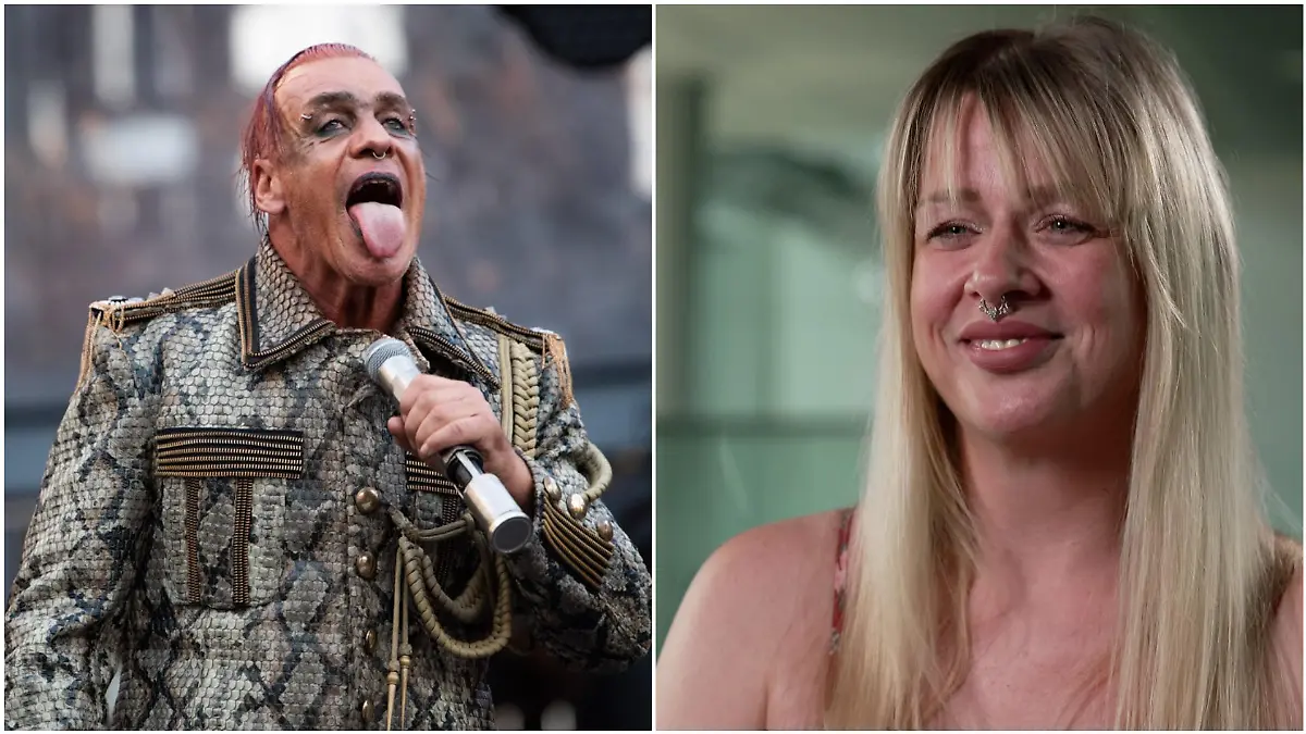 Mit Till Lindemann tanzte Laura auf einer After-Show-Party
