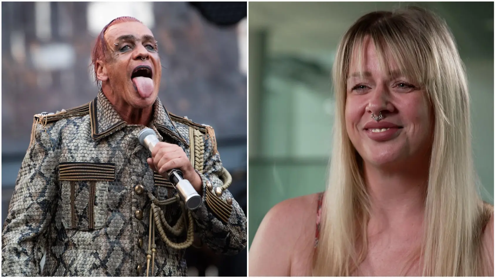 Mit Till Lindemann tanzte Laura auf einer After-Show-Party