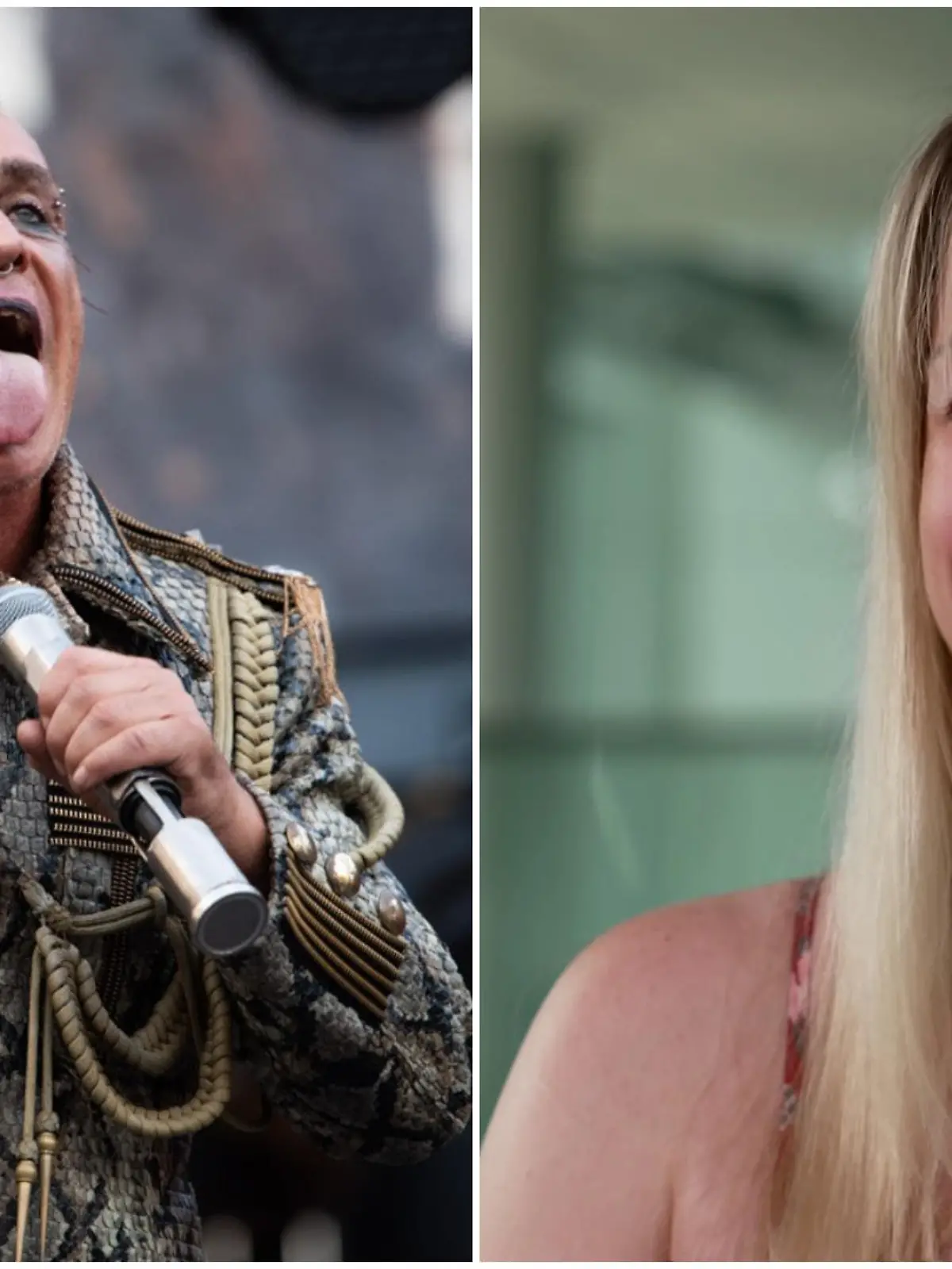 Mit Till Lindemann tanzte Laura auf einer After-Show-Party