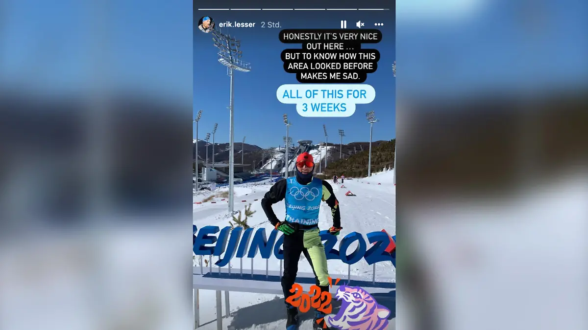 Erik Lesser kritisiert die Olympia-Stätten.