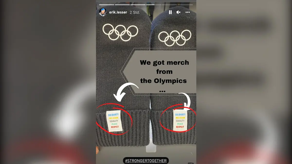 Lesser macht auch eine deutliche Ansage an die Olympia-Macher: Hier geht's nur ums Geld!