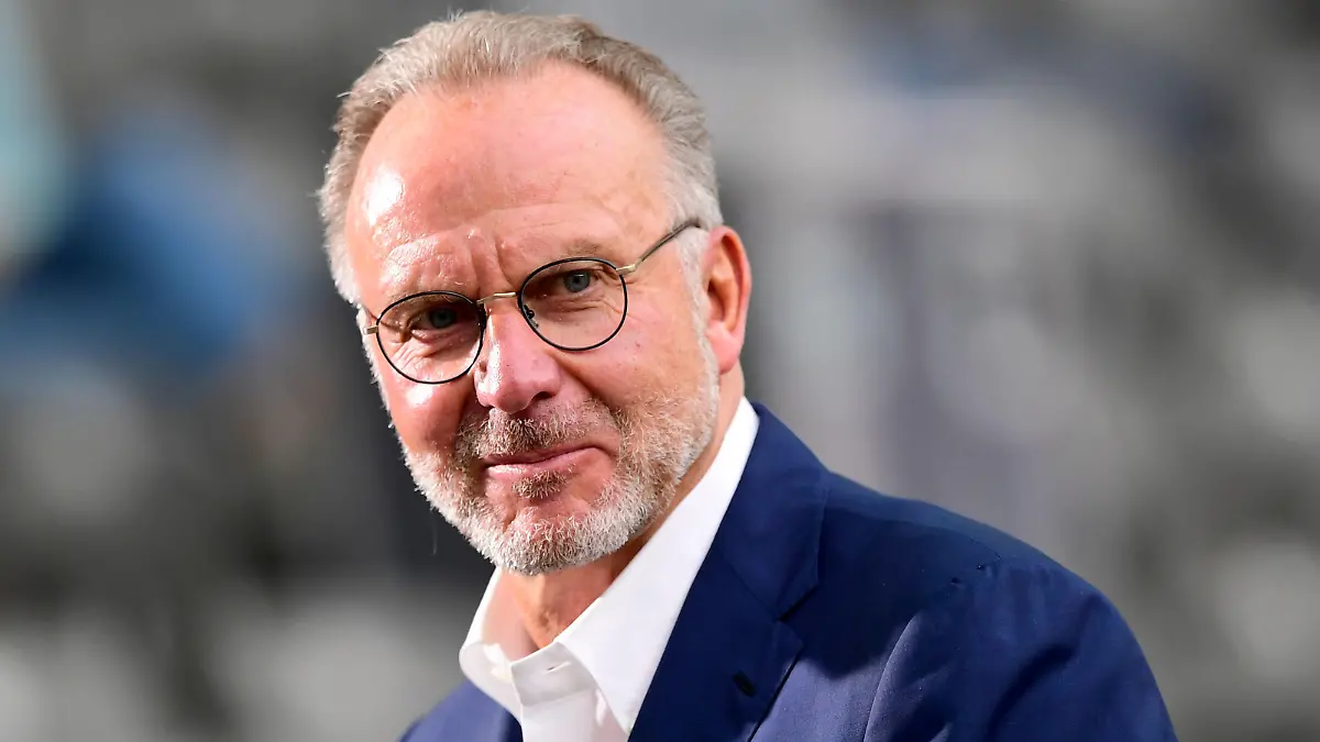 ARCHIV - 04.07.2020, Berlin: Karl-Heinz Rummenigge, Vorstandsvorsitzender der FC Bayern München AG, vor einem Spiel. (zu dpa «Matthäus schlägt Rummenigge als DFB-Chef vor - Völler Vize») Foto: Robert Michael/dpa-Zentralbild/Pool/dpa +++ dpa-Bildfunk +++