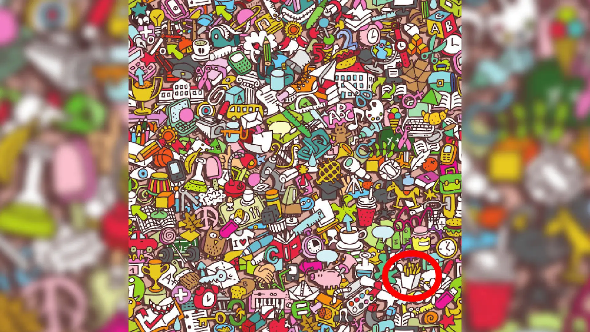 Auflösung Suchbild