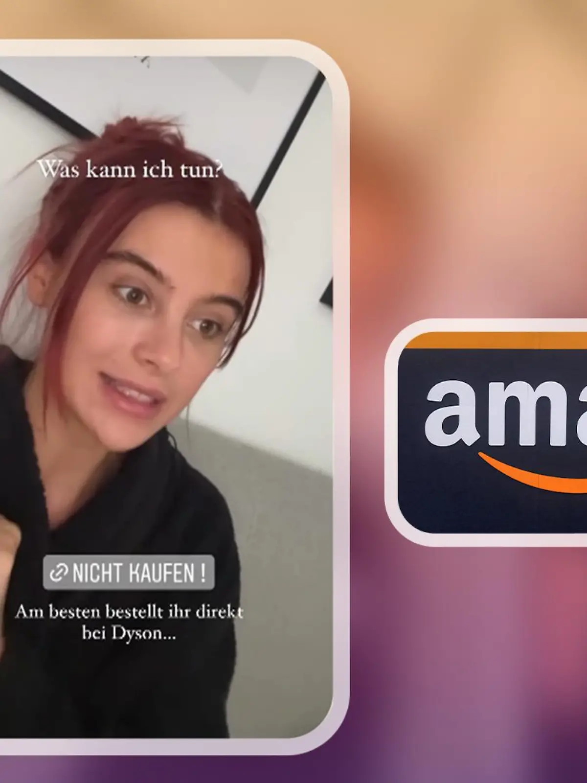 Model Romina Palm spricht in ihrer Instagram Story über einen Fehlkauf.