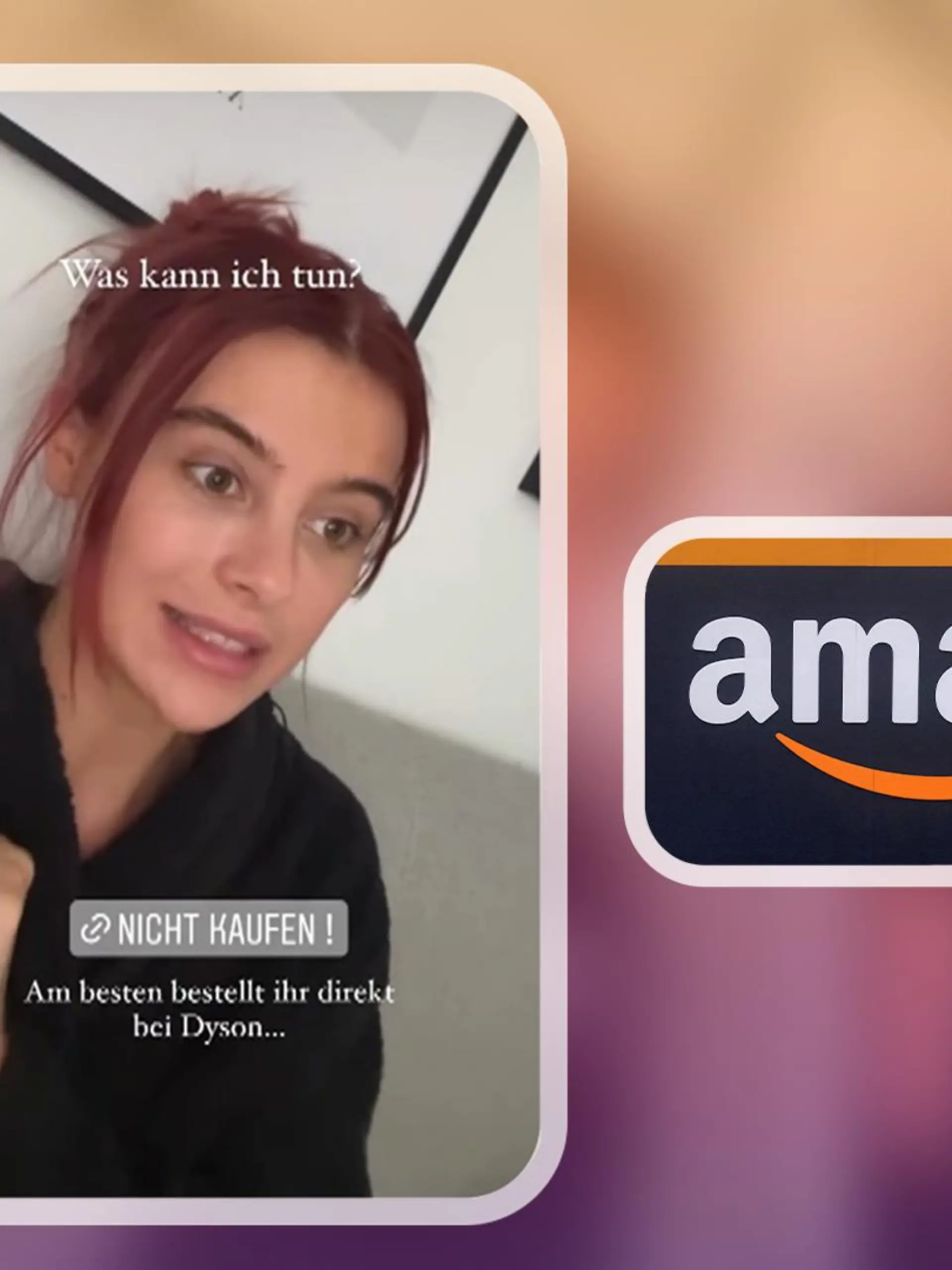 Model Romina Palm spricht in ihrer Instagram Story über einen Fehlkauf.