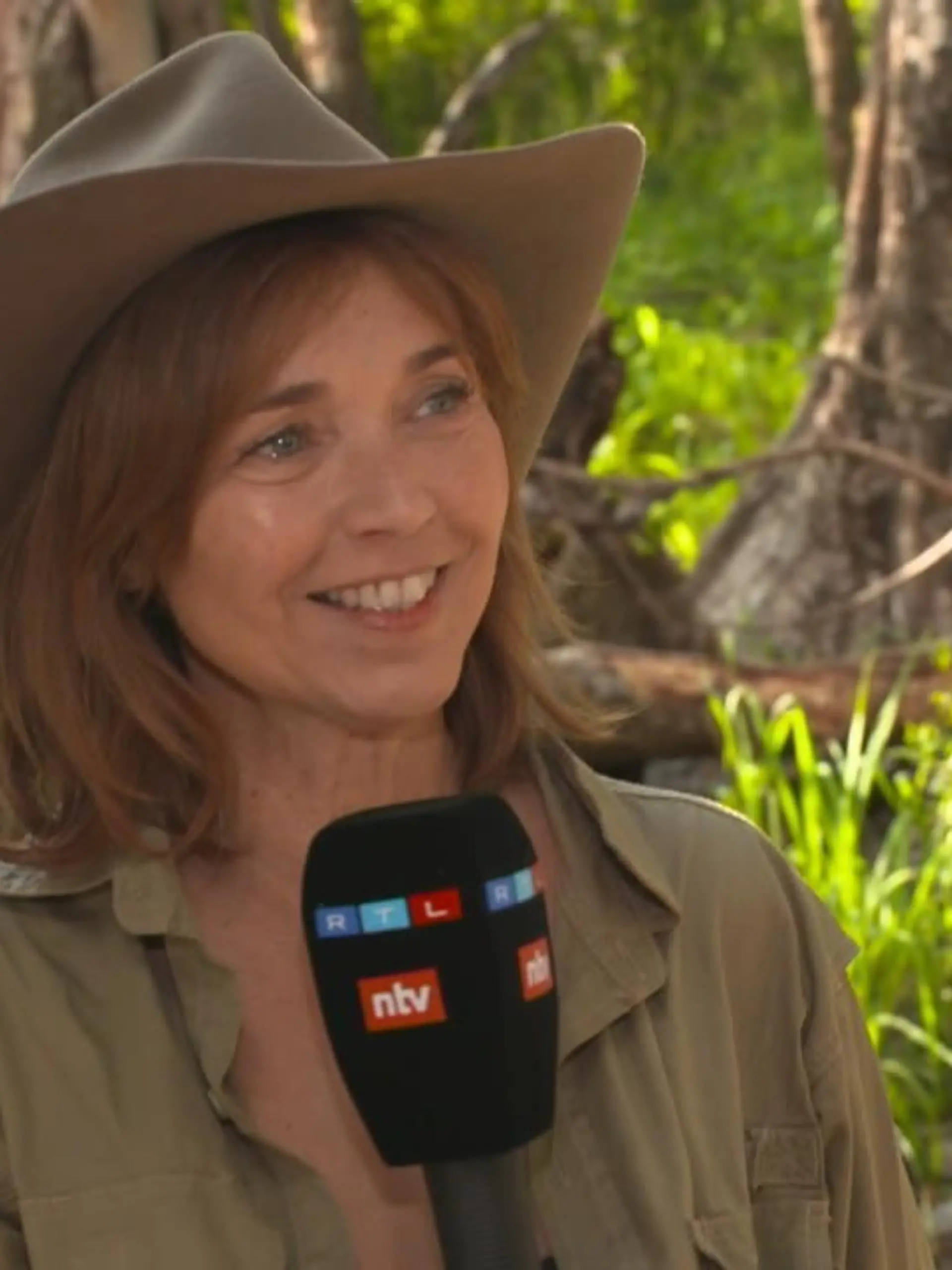 Tina Ruland nach ihrem Dschungel-Aus