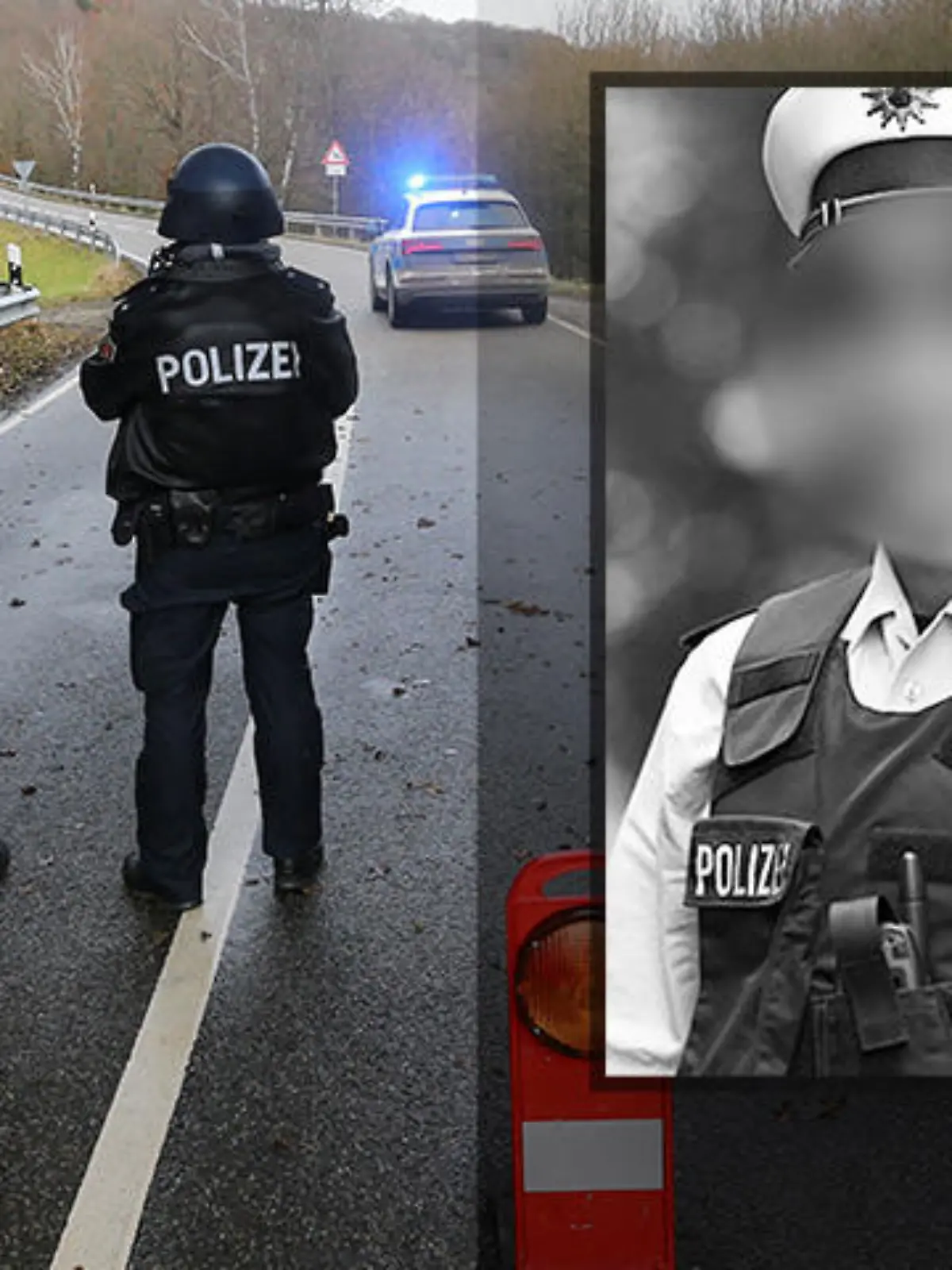 Polizist Alexander K. wurde am frühen Montagmorgen bei einer Routinekontrolle erschossen