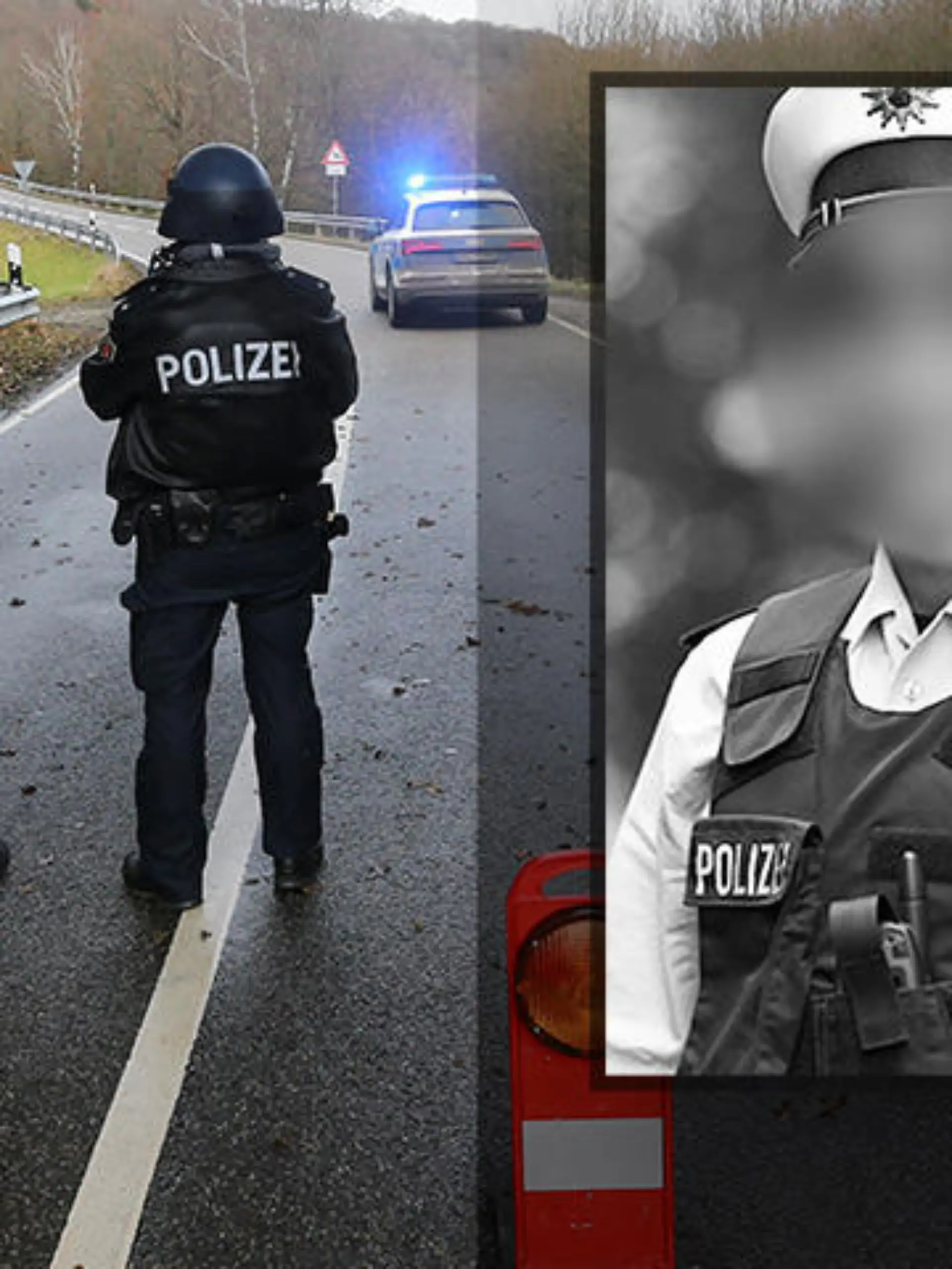 Polizist Alexander K. wurde am frühen Montagmorgen bei einer Routinekontrolle erschossen