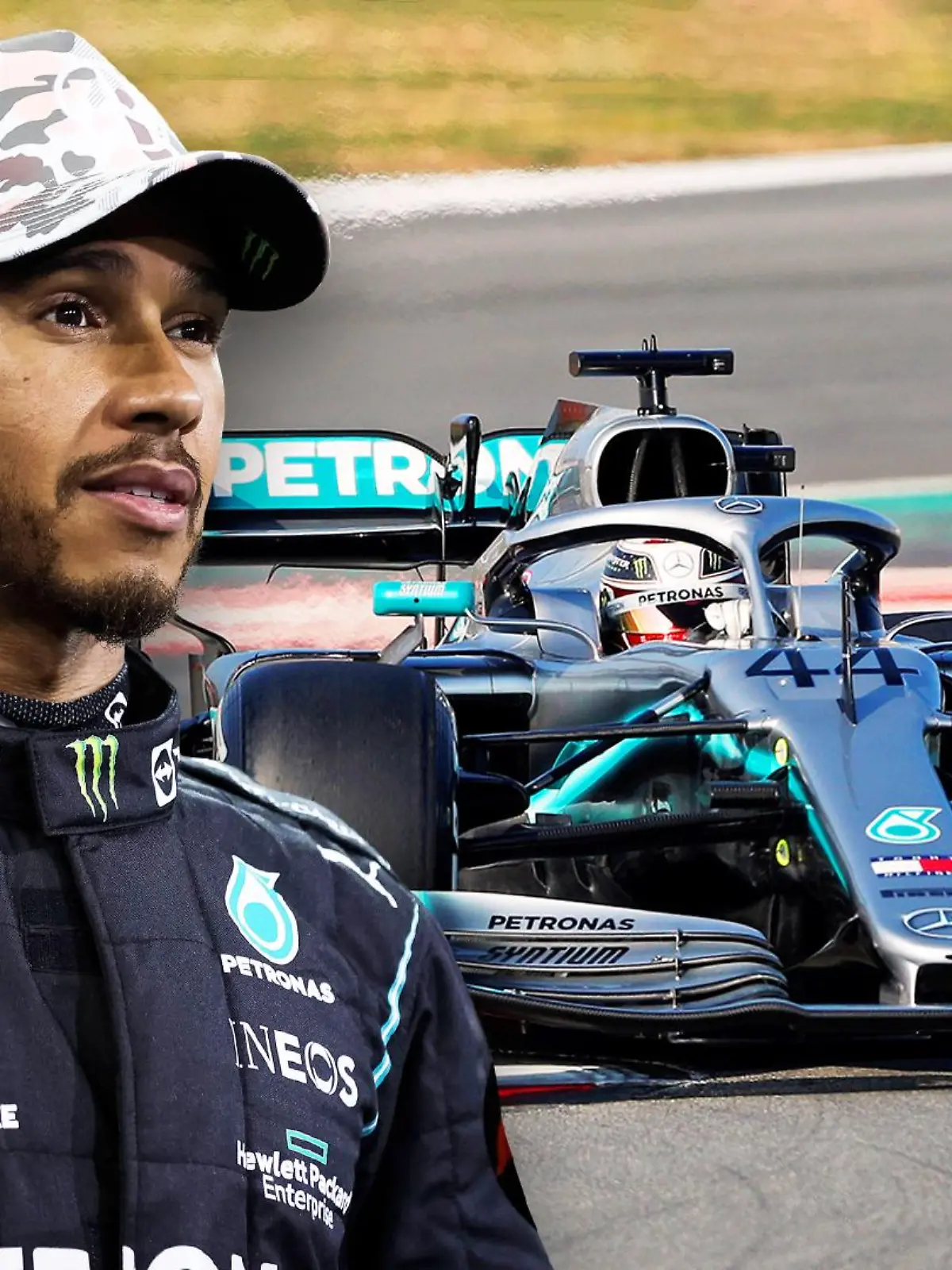 Lewis Hamilton wird 2022 im Mercedes sitzen