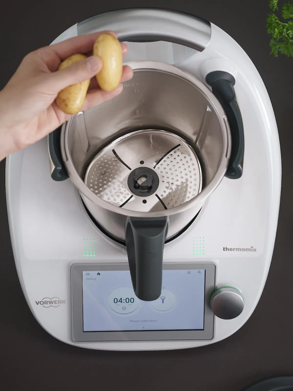 Thermomix mit Kartoffeln