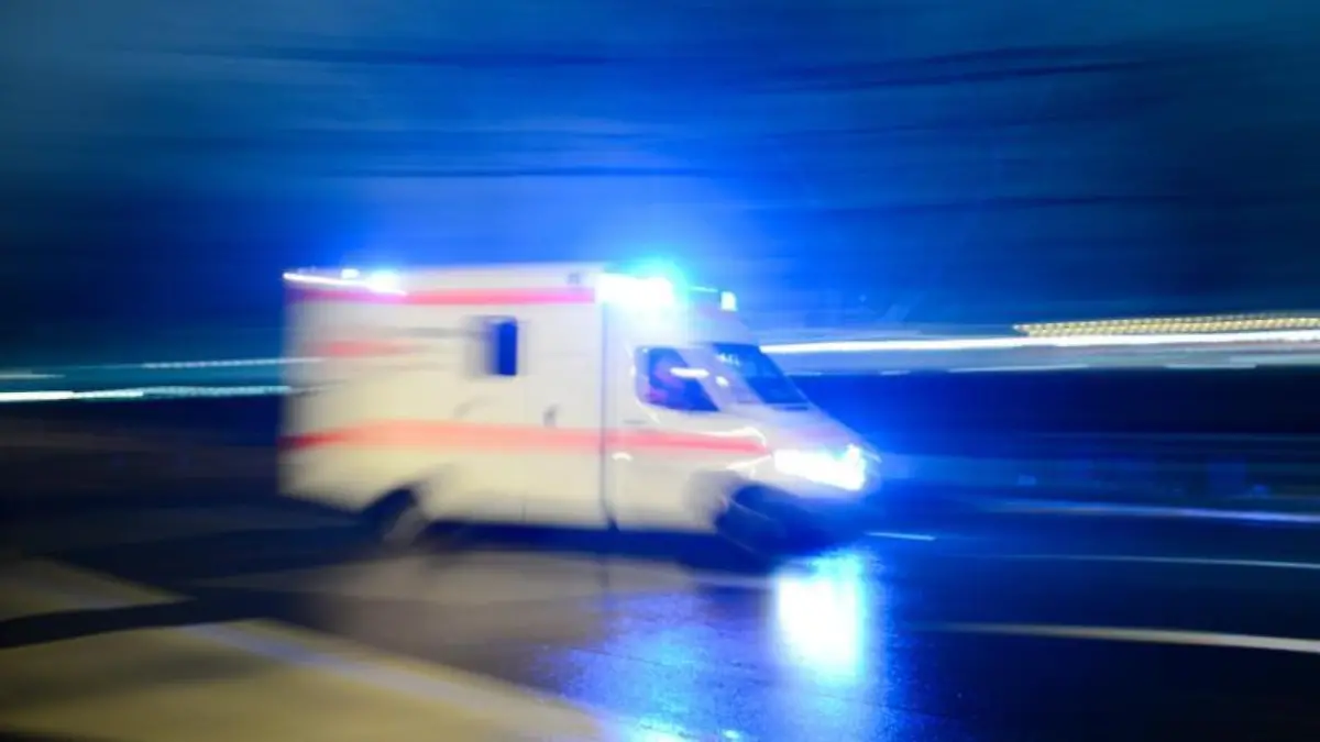 Ein Krankenwagen