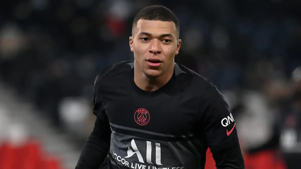 ©Julien Mattia / Le Pictorium/MAXPPP - Julien Mattia / Le Pictorium - 23/1/2022 - France / Ile-de-France / Paris - Kylian Mbappe lors de la rencontre entre le PSG et le Stade de Reims au Parc des Princes, le 23 Janvier 2022. / 23/1/2022 - France / Ile-de-France (region) / Paris - Kylian Mbappe during the match between PSG and Stade de Reims at the Parc des Princes on January 23, 2022.