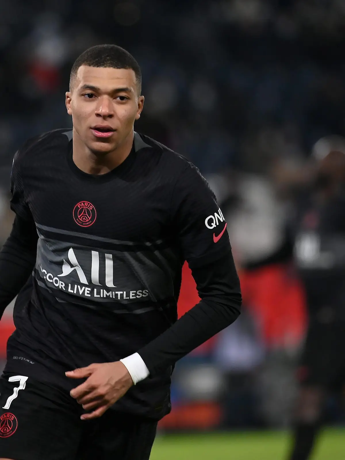 ©Julien Mattia / Le Pictorium/MAXPPP - Julien Mattia / Le Pictorium - 23/1/2022 - France / Ile-de-France / Paris - Kylian Mbappe lors de la rencontre entre le PSG et le Stade de Reims au Parc des Princes, le 23 Janvier 2022. / 23/1/2022 - France / Ile-de-France (region) / Paris - Kylian Mbappe during the match between PSG and Stade de Reims at the Parc des Princes on January 23, 2022.