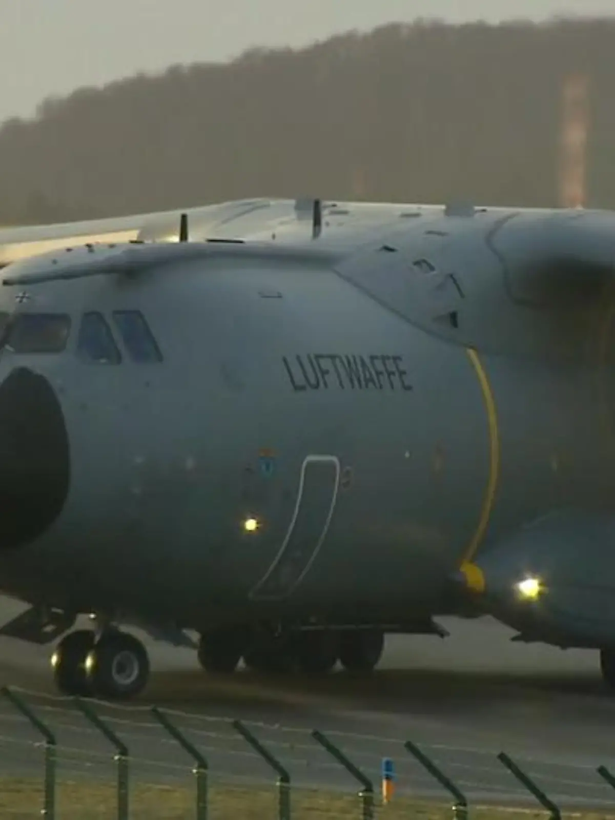 Bild zu: "Luftwaffe impft im Transportflieger"
