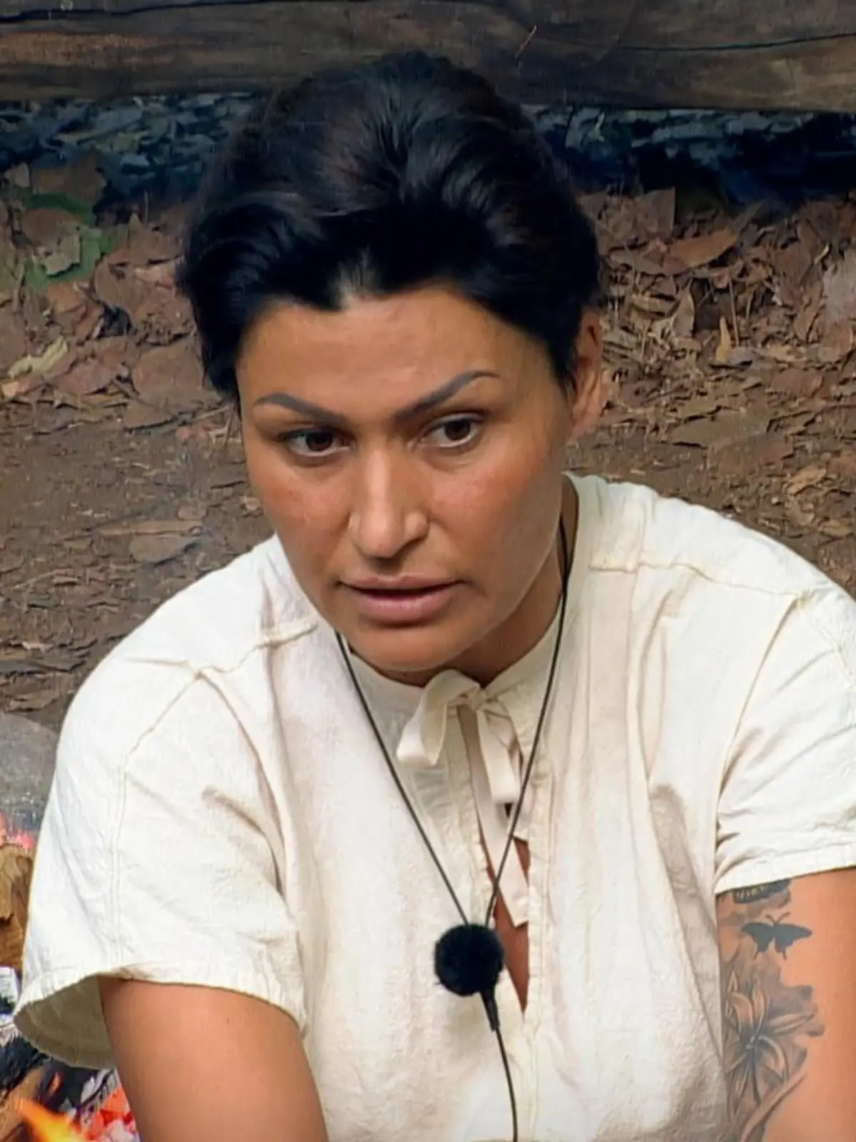 Jasmin Herren spricht im Dschungelcamp von Willi.