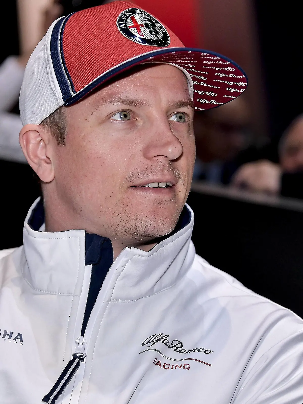 Photo LaPresse/Marco Alpozzi March 06 2019 Geneve (Swiss) Economy Genevra International Motor Show - Alfa Romeo Racing pilot In the pic: Kimi Raikkonen PUBLICATIONxINxGERxSUIxAUTxONLY Copyright: xMarcoxAlpozzi/LaPressex  