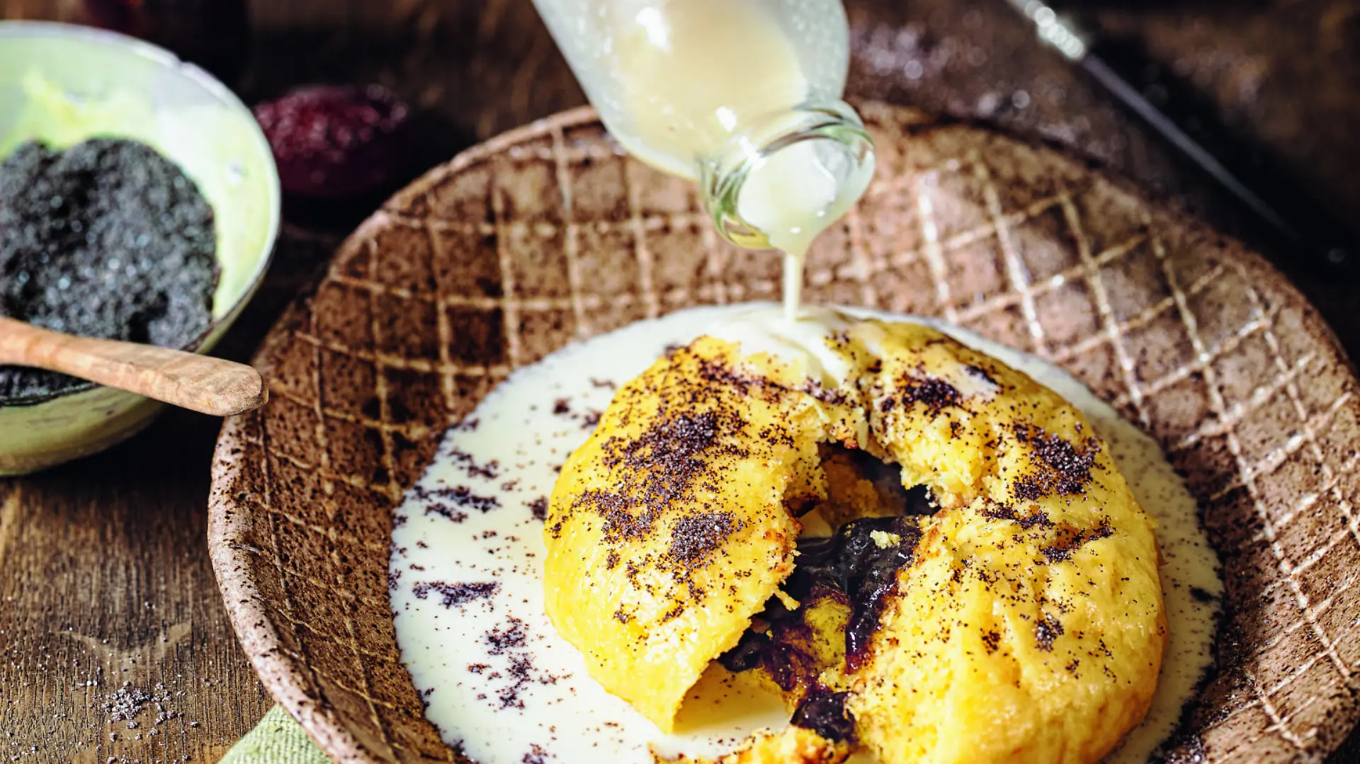 Germknödel - auch glutenfrei schmecken sie besonders gut mit Vanillesauce