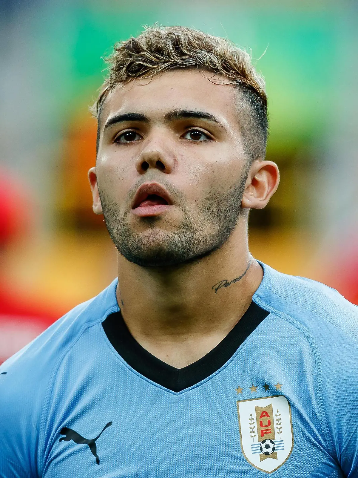 Lublin, Polen, 27.05.2019, FIFA Weltmeisterschaft Polen 2019, Gruppe C, Honduras - Uruguay, Nicolas Schiappacasse (URU) schaut ( Defodi-01048-177296 *** Lublin, Poland, 27 05 2019, FIFA World Cup Poland 2019, Group C, Honduras Uruguay, Nicolas Schiappacasse URU watching Defodi 01048 177296 Defodi-048  