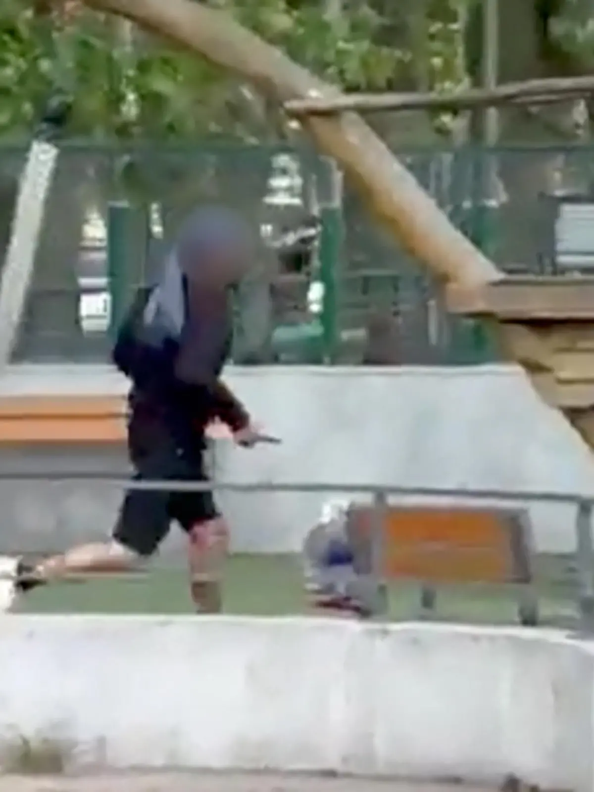 Der 32-Jährige soll mehrere Kinder in einem Park in Annecy verletzt haben.