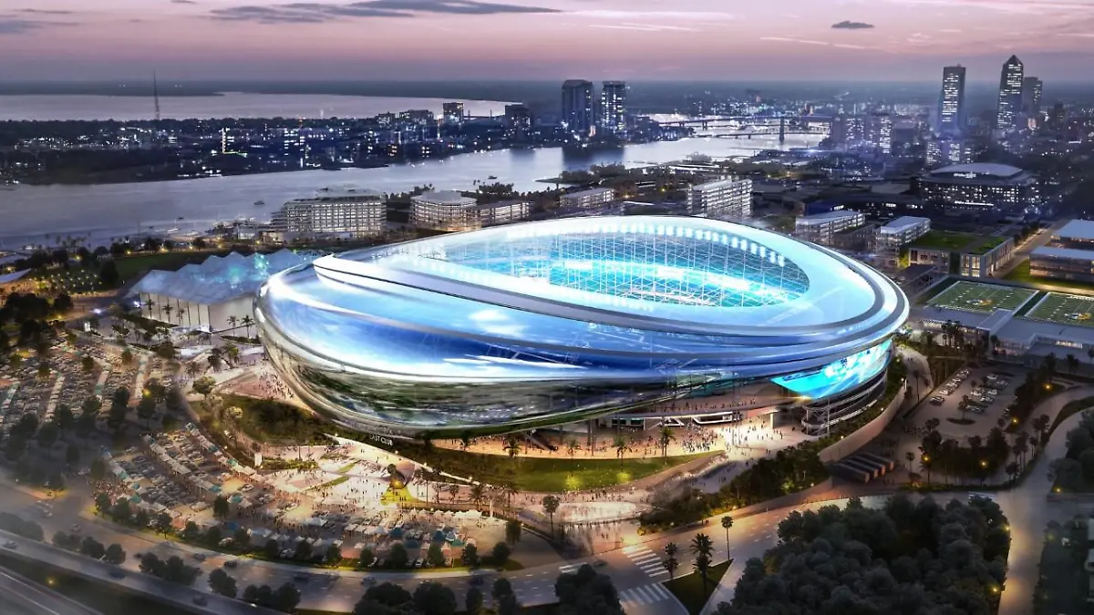 Das ist die Zukunft: Die geplante Arena der Jacksonville Jaguars