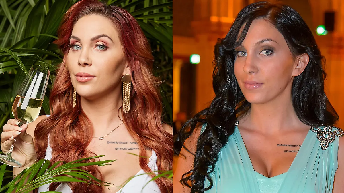 Tara Tabitha 2022 (links) und 2014 (rechts)