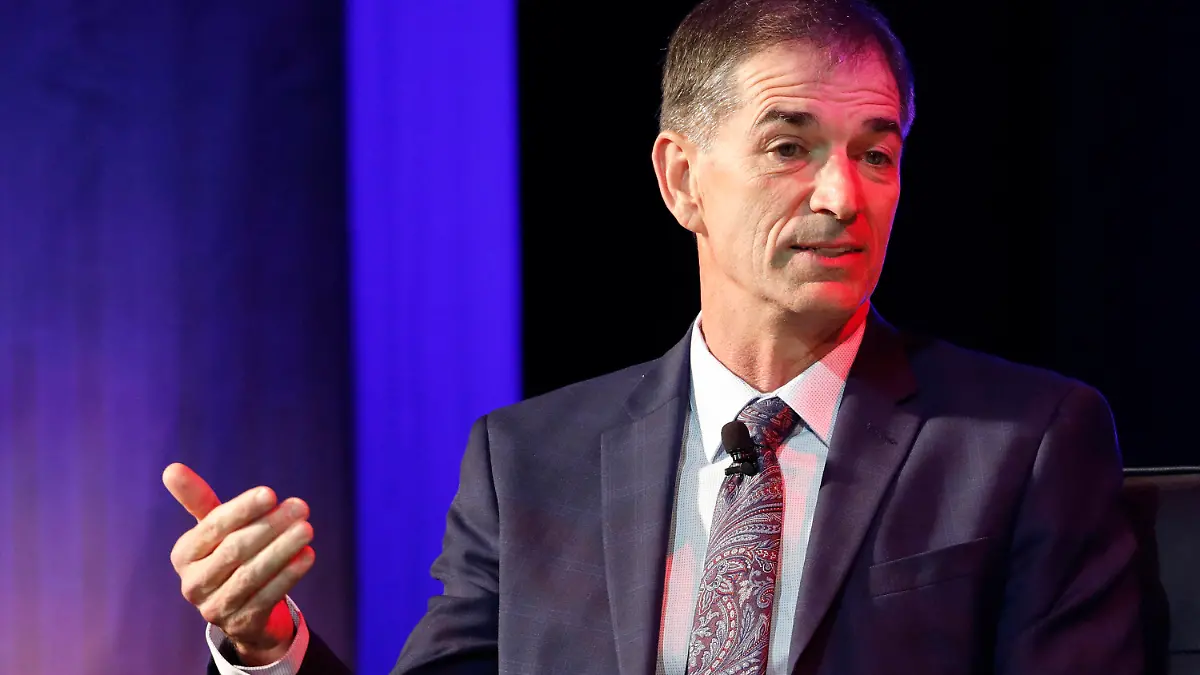 FILE - Former Gonzaga player John Stockton talks about his career during a National Collegiate Basketball Hall of Fame induction event, Sunday, Nov. 19, 2017, in Kansas City, Mo. Gonzaga has suspended Stockton’s basketball season tickets after the Hall of Fame point guard refused to comply with the university's mask mandate. Stockton, one of Gonzaga's most prominent alums, confirmed the move in a Saturday, Jan. 22, 2022, interview with The Spokesman-Review. (AP Photo/Colin E. Braley, File)