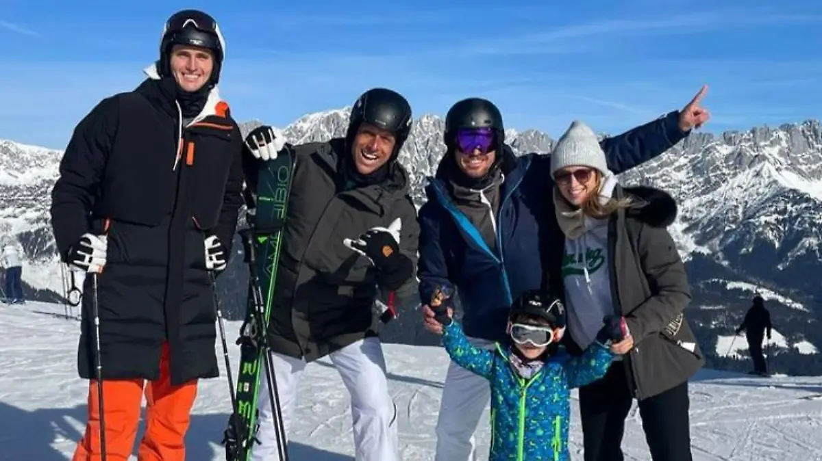 Alexander Zverev im Schnee-Urlaub.