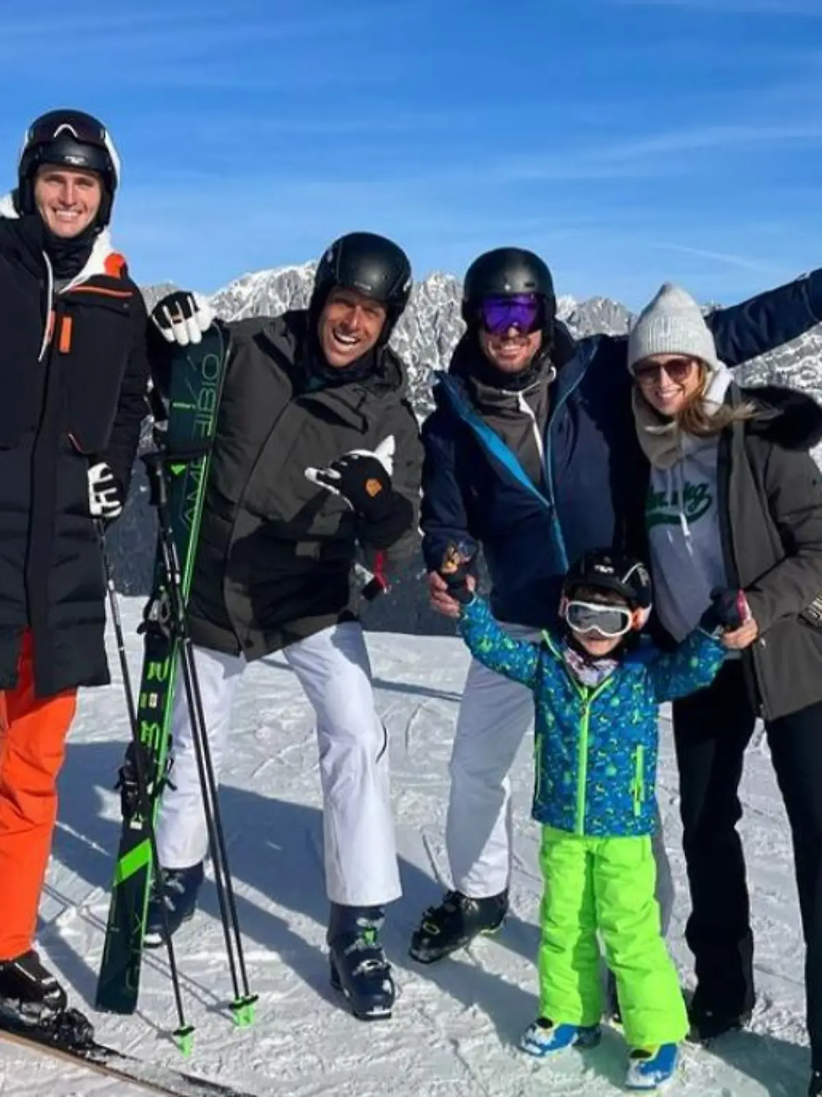 Alexander Zverev im Schnee-Urlaub.