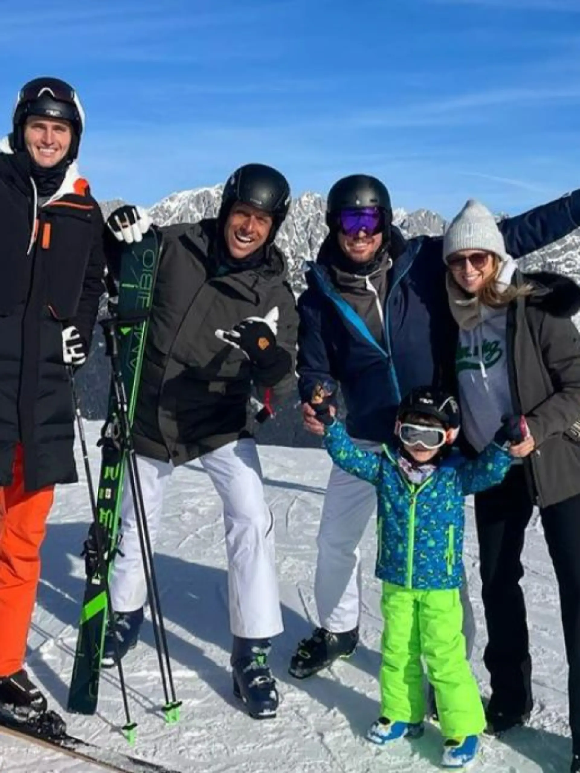 Alexander Zverev im Schnee-Urlaub.