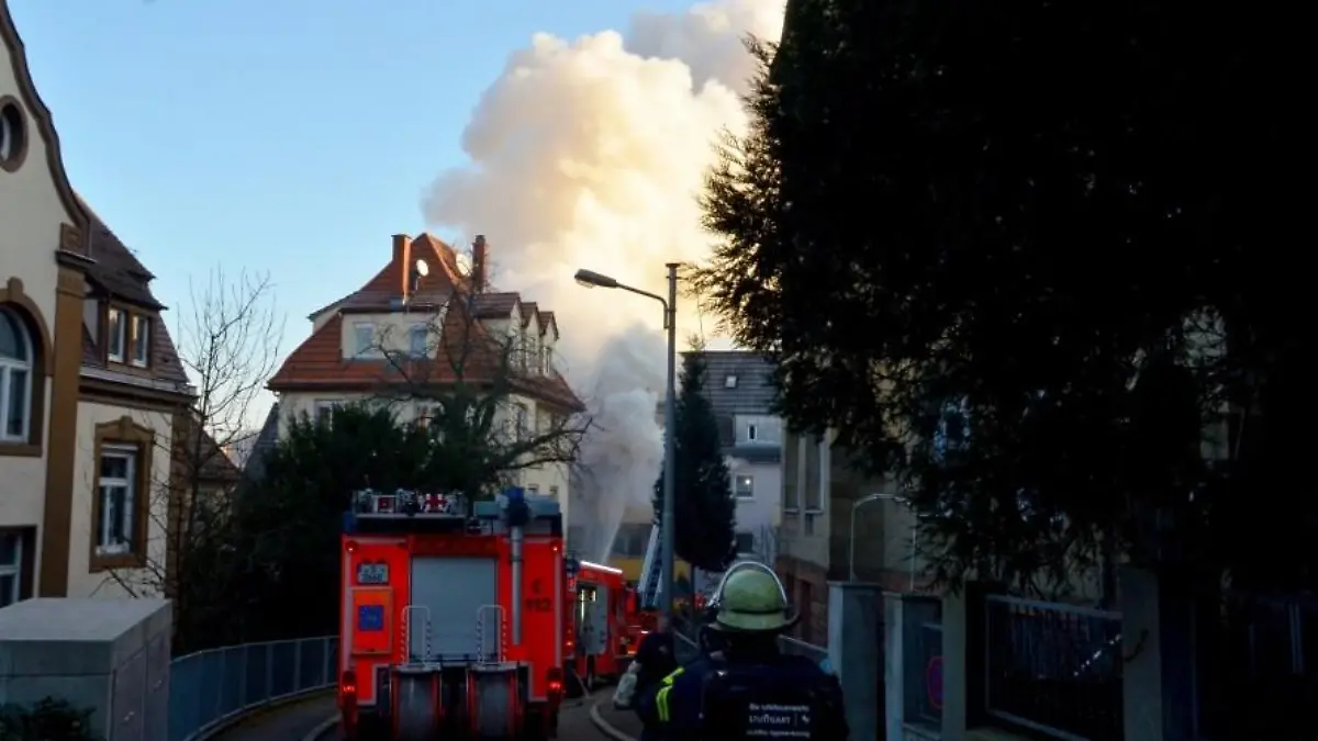 Die Ursache des Feuers ist noch unklar..