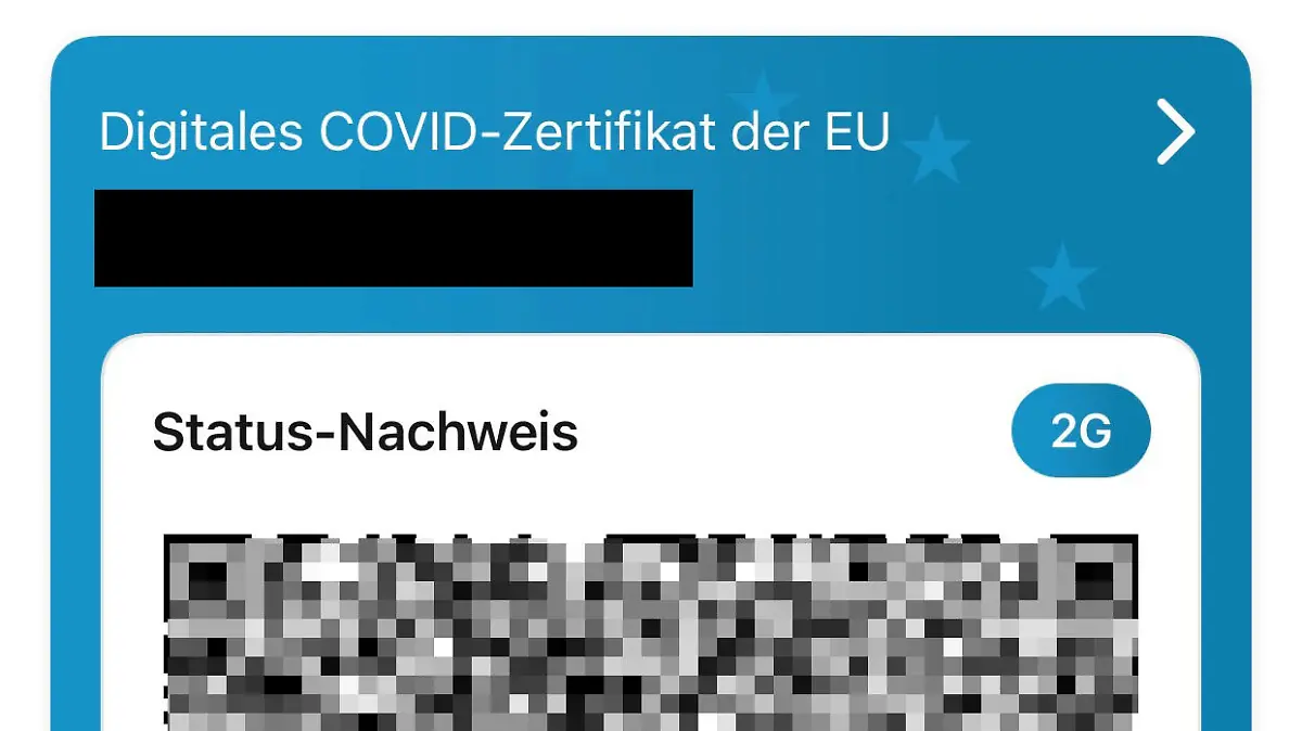 Status-Anzeige in der Corona-Warn-App