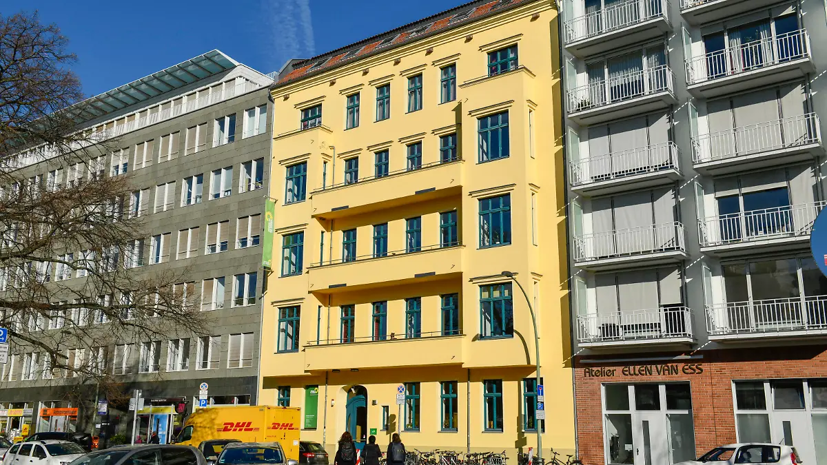 BUENDNIS 90/DIE GRUENEN, Bundesgeschäftsstelle, Platz vor dem Neuen Tor, Mitte, Berlin, Deutschland
