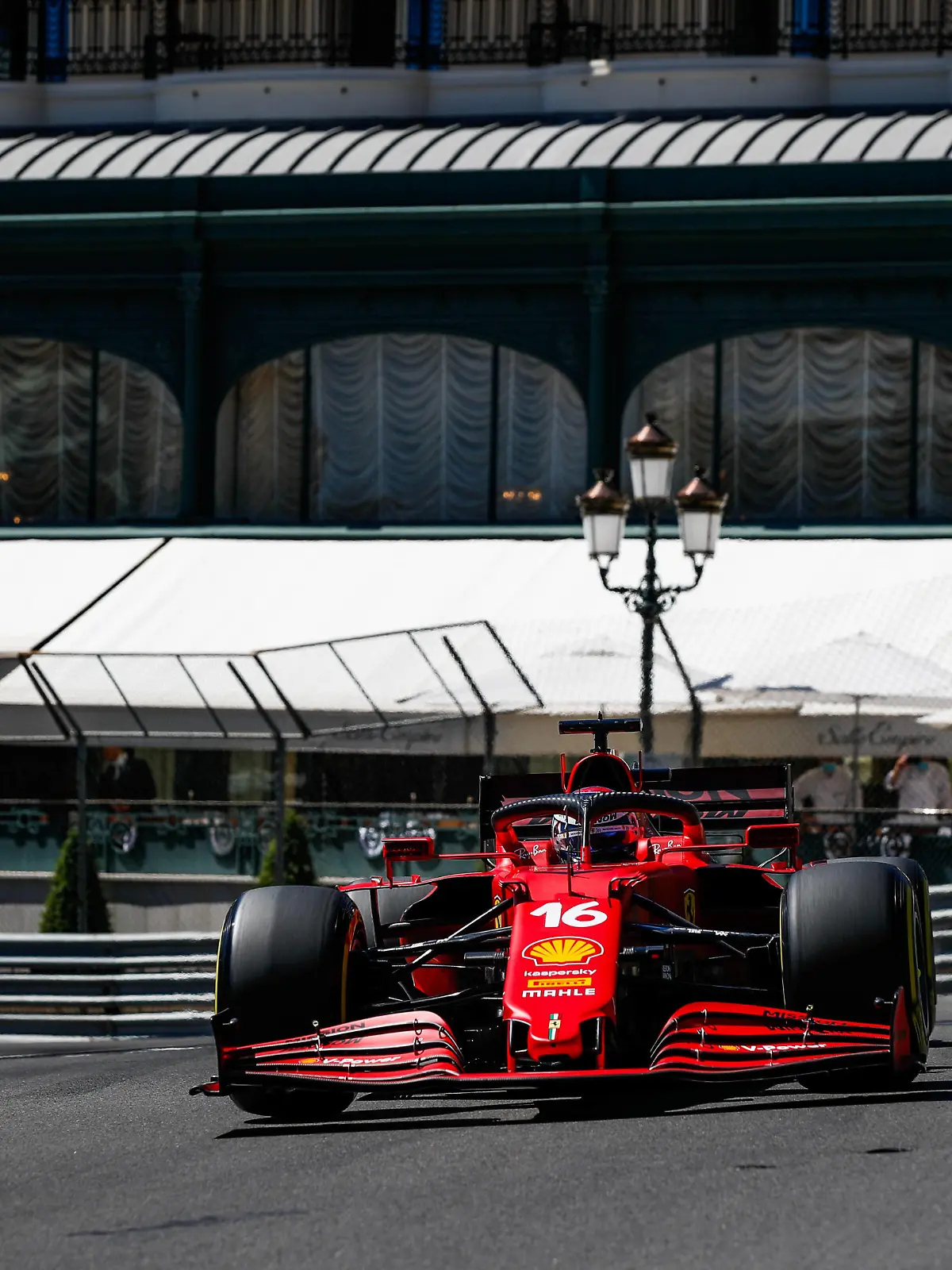 16 LECLERC Charles mco, Scuderia Ferrari SF21, action during the 2021 Formula One World Championship, WM, Weltmeisterschaft Grand Prix of Monaco from on May 20 to 23 in Monaco FORMULE 1 : Grand prix de Monaco - Essais - Monaco - 20/05/2021 DPPI/Panoramic PUBLICATIONxNOTxINxFRAxITAxBEL 